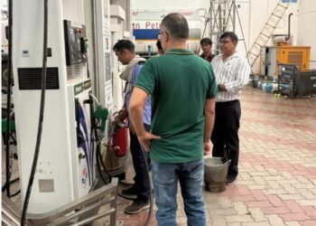 बीकानेर में पेट्रोल पंपों पर सघन जांच अभियान, तीन नोजलों में गड़बड़ी पकड़ी गई