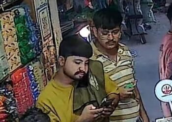 बीकानेर में ऑनलाइन पेमेंट का झांसा देकर दो युवक 11 हजार से ज्यादा का सामान लेकर फरार, CCTV में कैद हुई वारदात