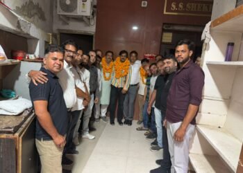 खजांची मार्केट वेलफेयर सोसायटी के पदाधिकारी निर्विरोध निर्वाचित