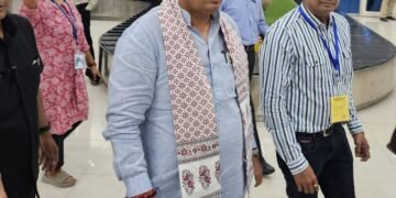 मुख्यमंत्री भजनलाल शर्मा पहुंचे बीकानेर, नाल एयरपोर्ट पर हुआ भव्य स्वागत