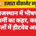 राजस्थान में भीषण गर्मी का कहर, कई जिलों में हीटवेव अलर्ट