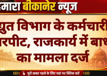 विद्युत विभाग के कर्मचारी से मारपीट, राजकार्य में बाधा का मामला दर्ज