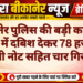 बीकानेर पुलिस की बड़ी कार्रवाई: होटल में दबिश देकर 78 हजार के नकली नोट सहित चार गिरफ्तार