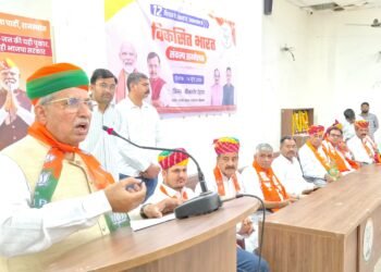 भाजपा प्रबुद्धजन सम्मेलन में मोदी सरकार के 12 वर्षों की उपलब्धियों पर हुआ मंथन